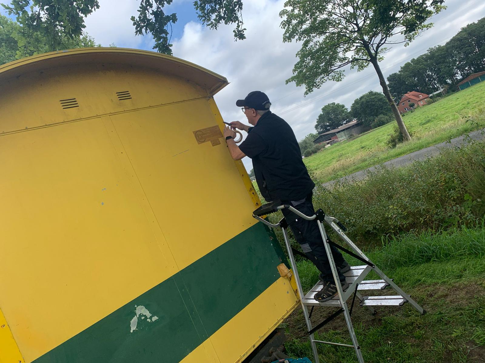 Projekt des Bauteams des TSV Borstel